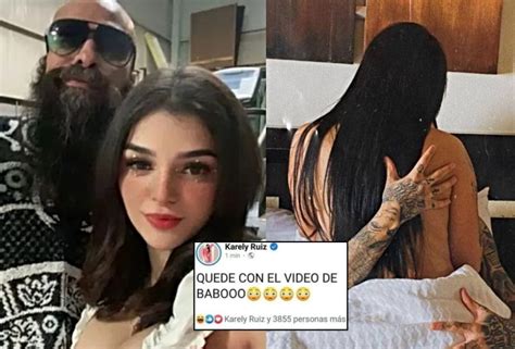 karely ruiz y babo video|Karely Ruiz y El Babo juntos en video ¡Sin censura!